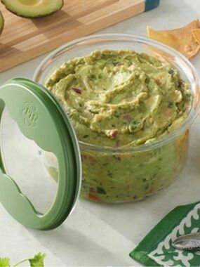 Princess House Guacamole Container.